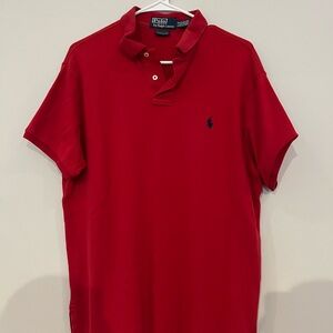 Ralph Lauren Men's Polo Shirt in Red